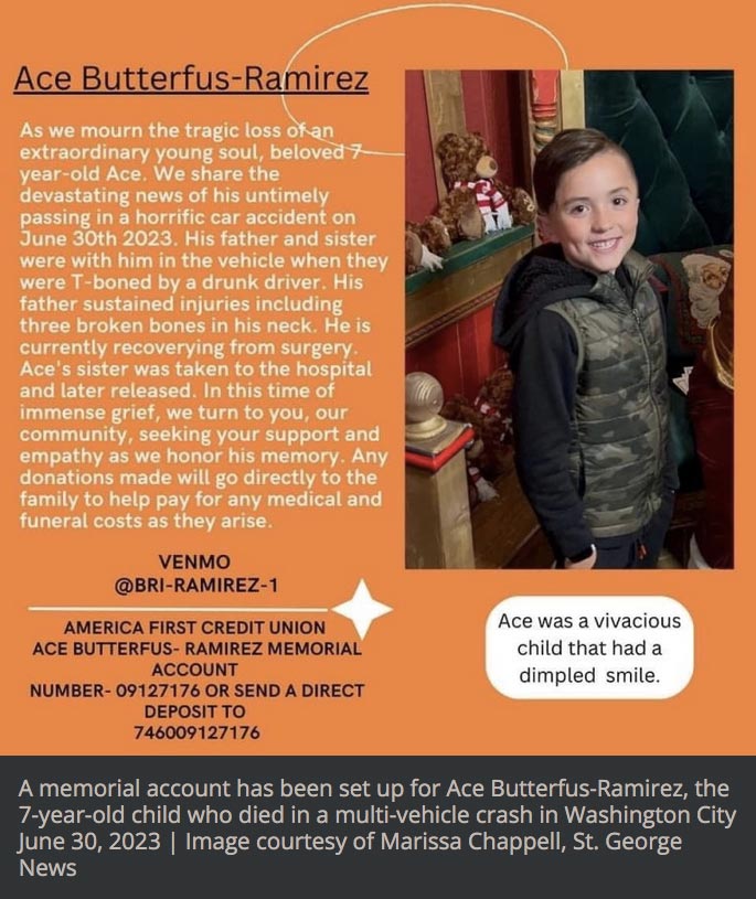Ace Ramirez and his memorial fund